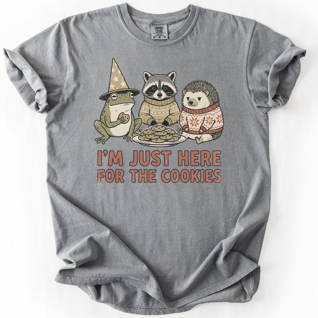 I'm Just Here for the Cookies Premium - Grey
