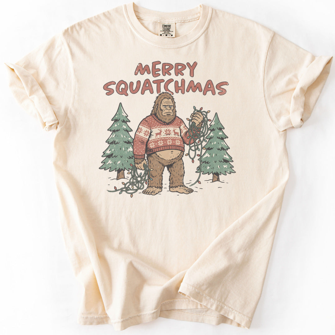 Merry Squatchmas Premium - Ivory