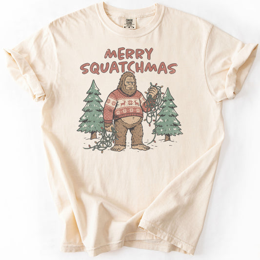 Merry Squatchmas Premium - Ivory