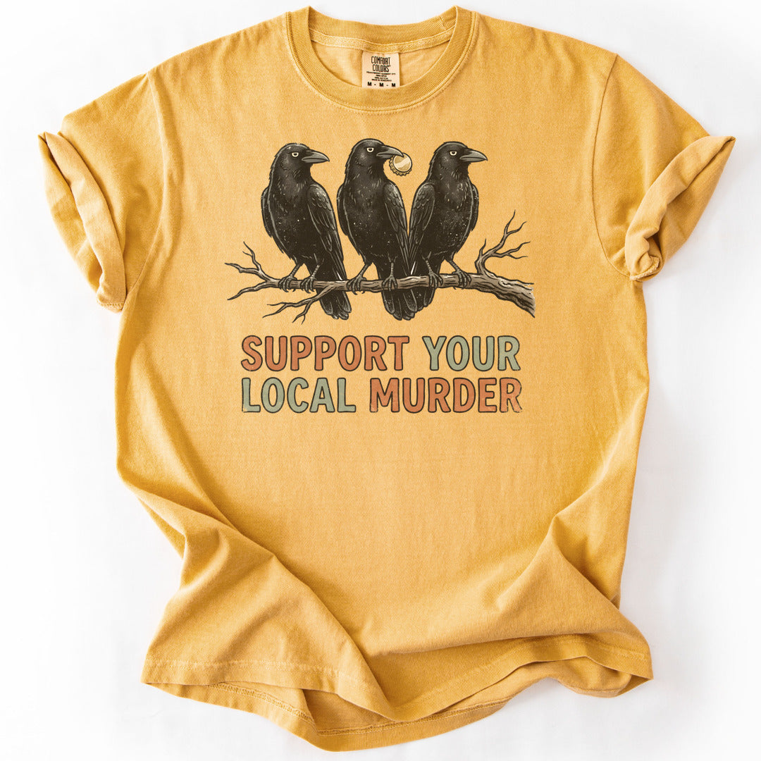 Support Your Local Murder Premium - Mustard