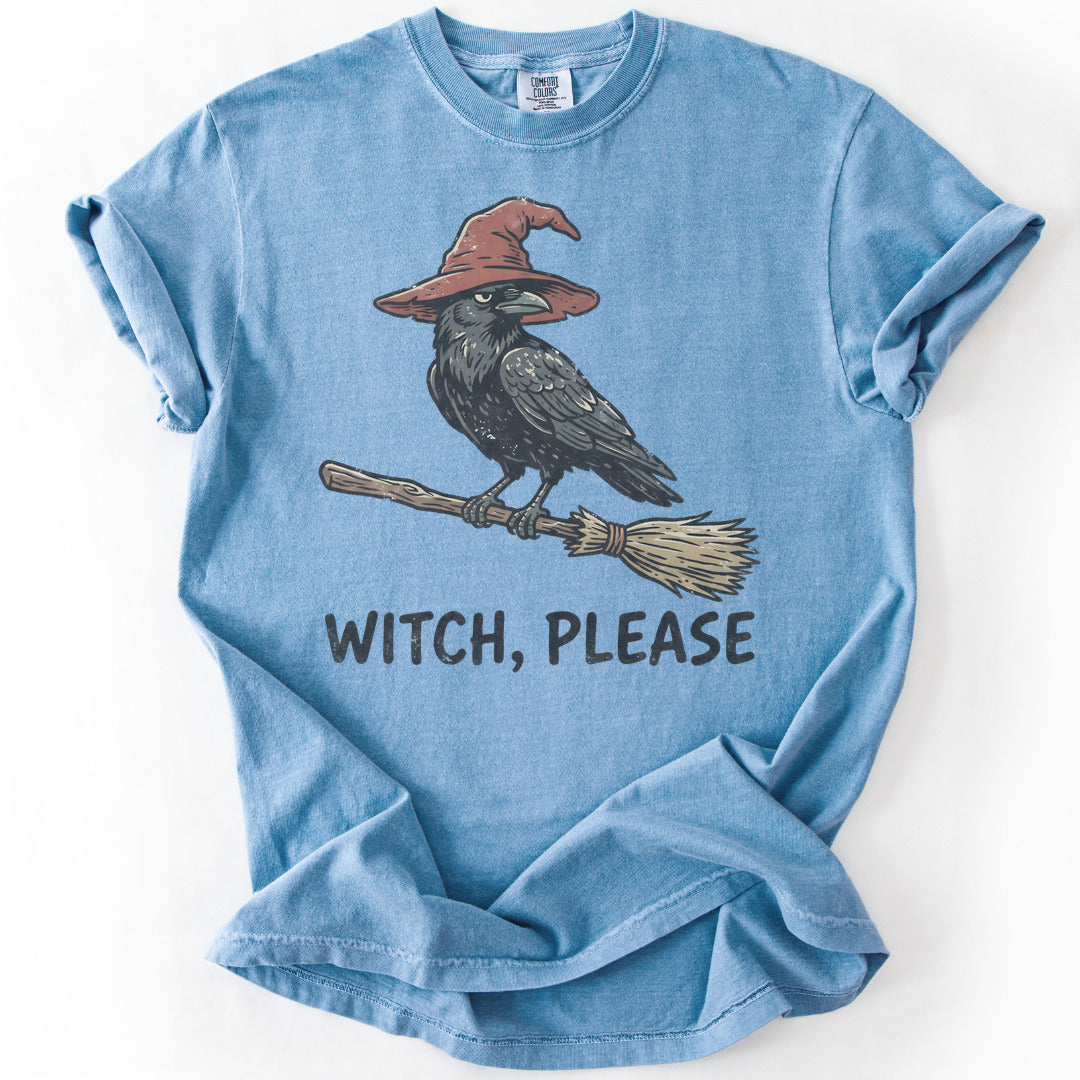 Witch, Please Premium - Washed Denim