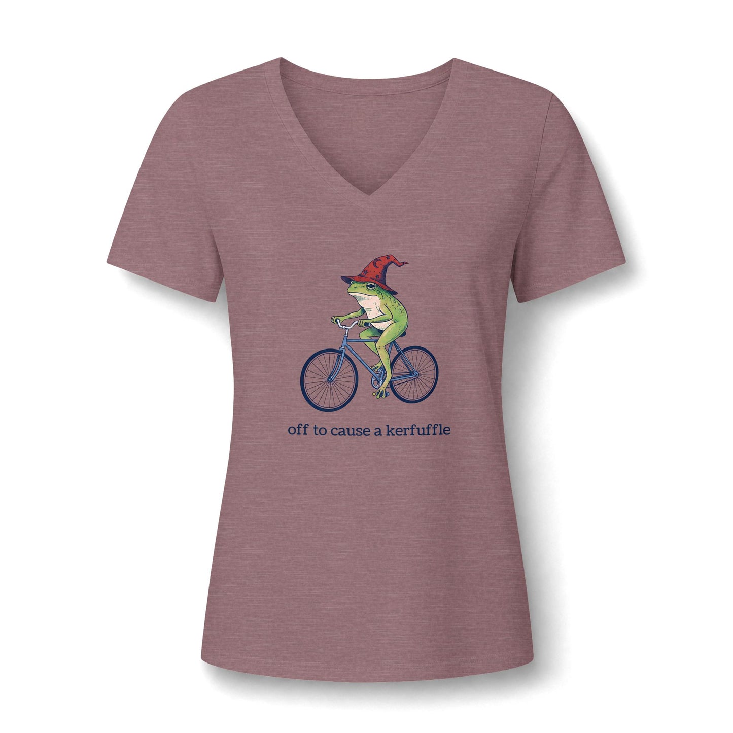 Frog Wizard Kerfuffle V-Neck