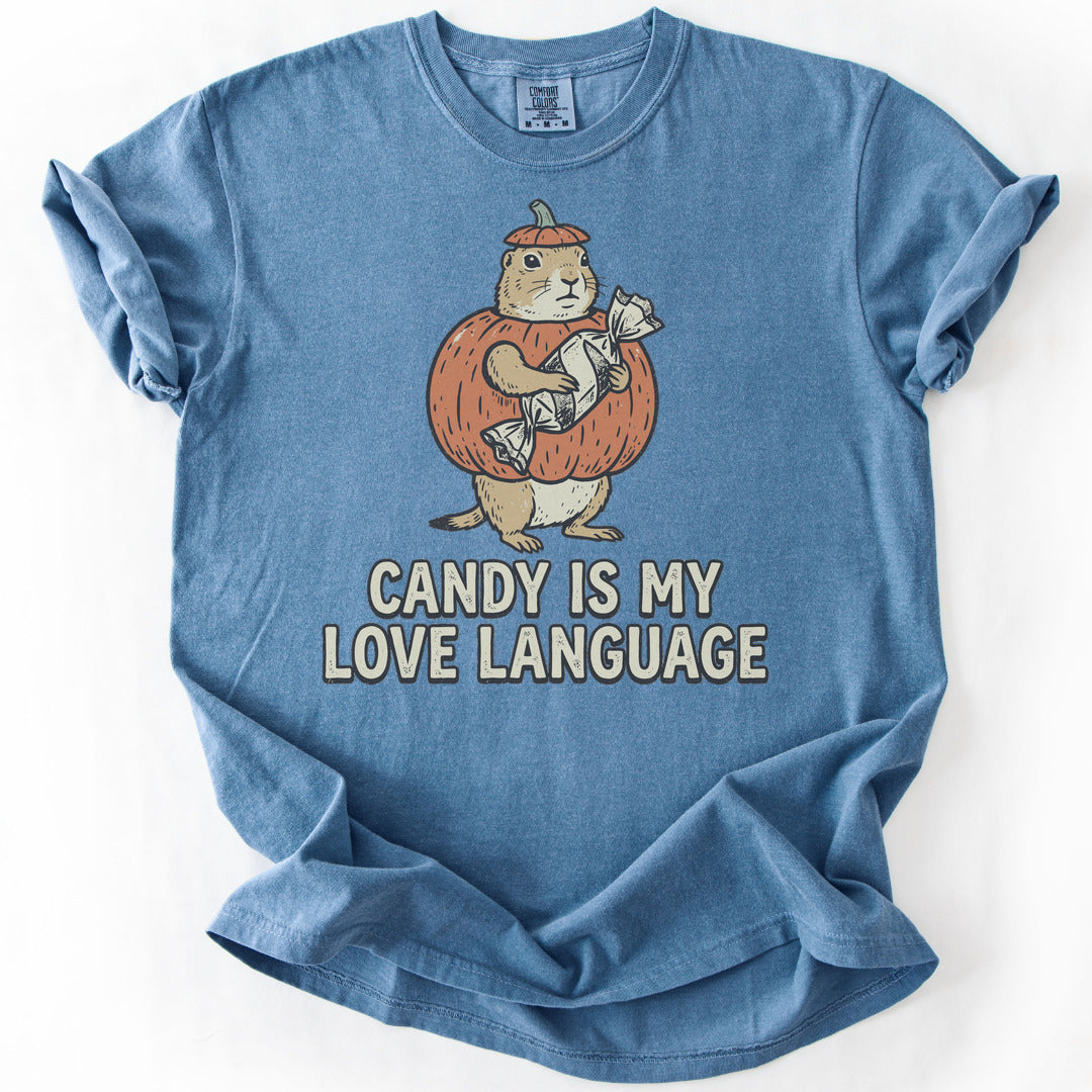 Candy Is My Love Language Premium - Blue Jean