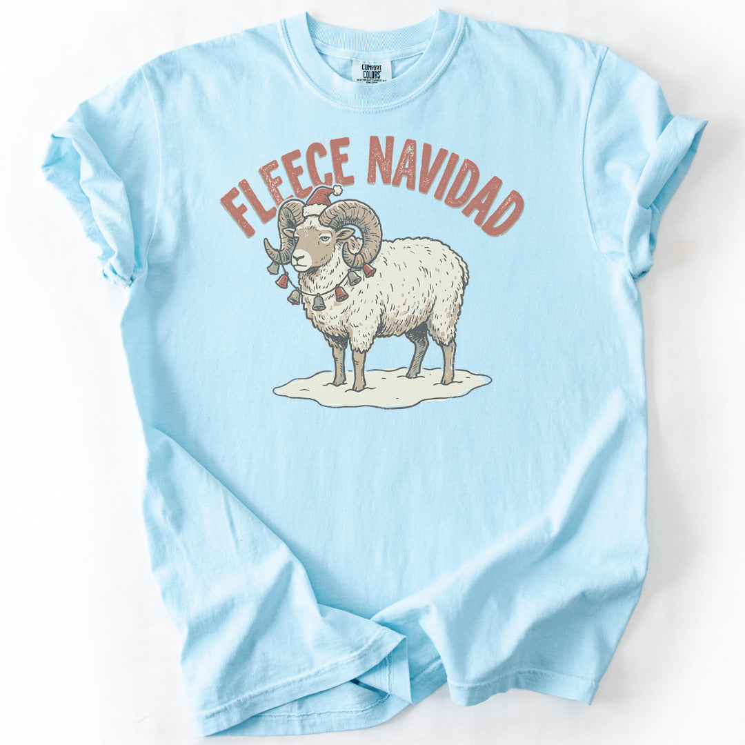 Fleece Navidad Premium - Chambray