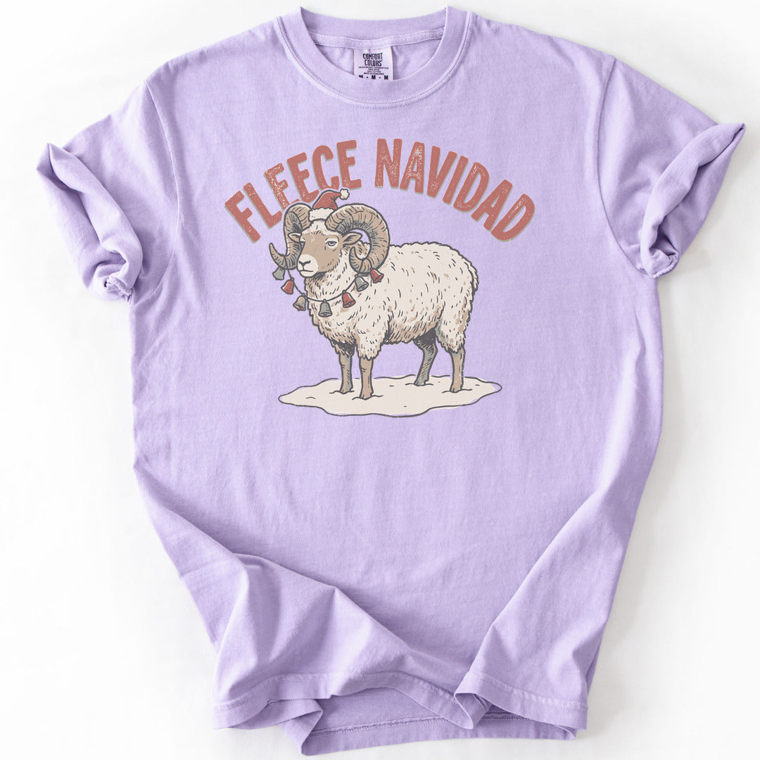 Fleece Navidad Premium - Orchid