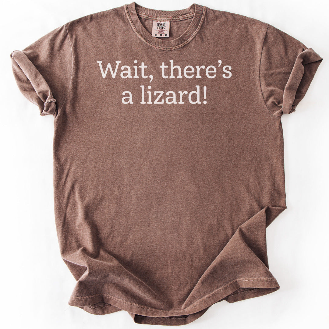 Wait, There's a Lizard! Premium - Espresso