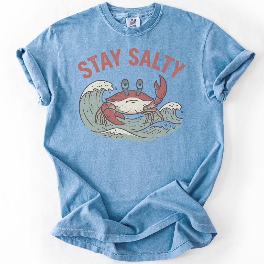 Stay Salty Premium - Washed Denim
