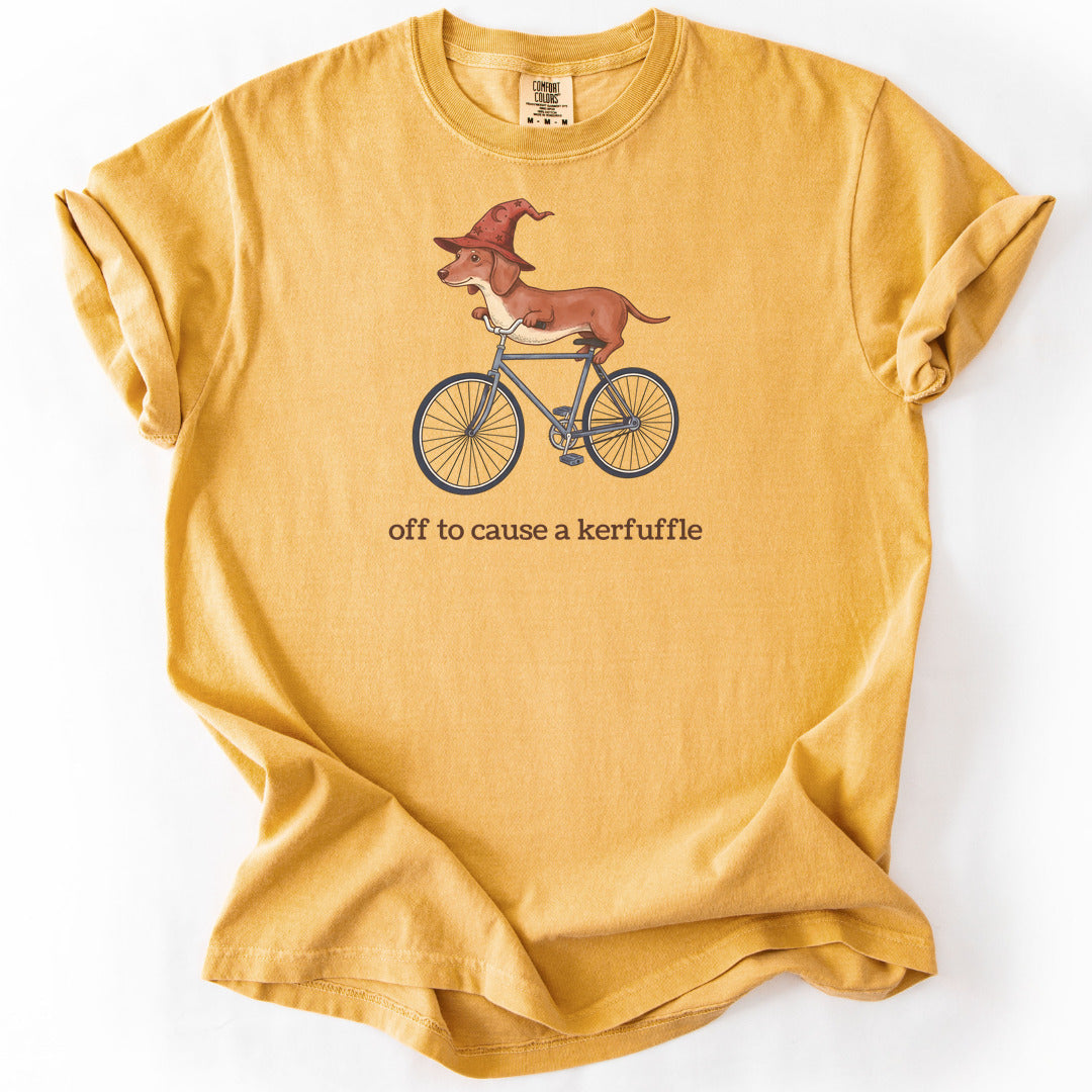 Off to Cause a Kerfuffle Wild Premium - Mustard