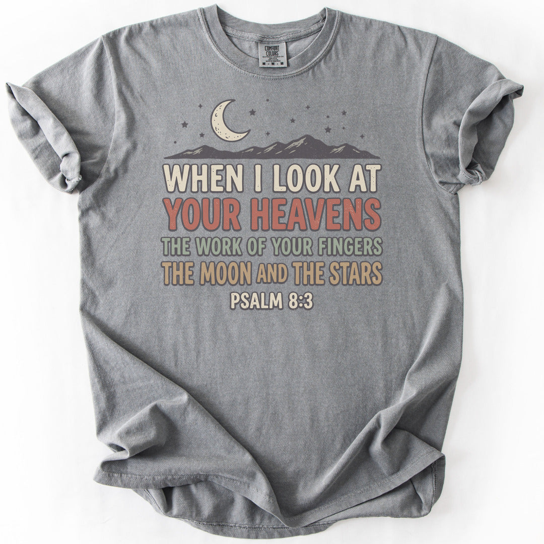 When I Look At Your Heavens Premium - Grey