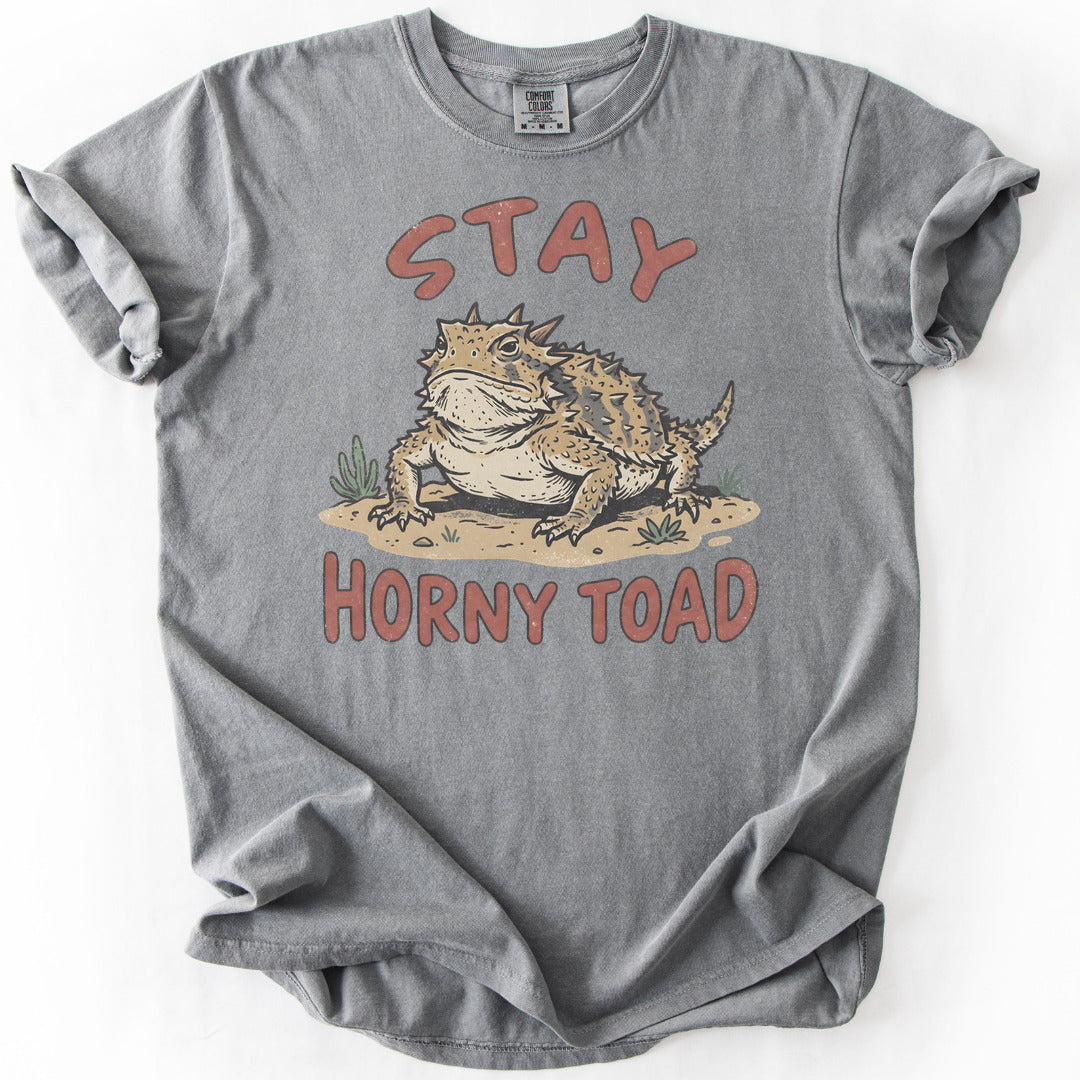 Stay Horny Toad Premium - Grey