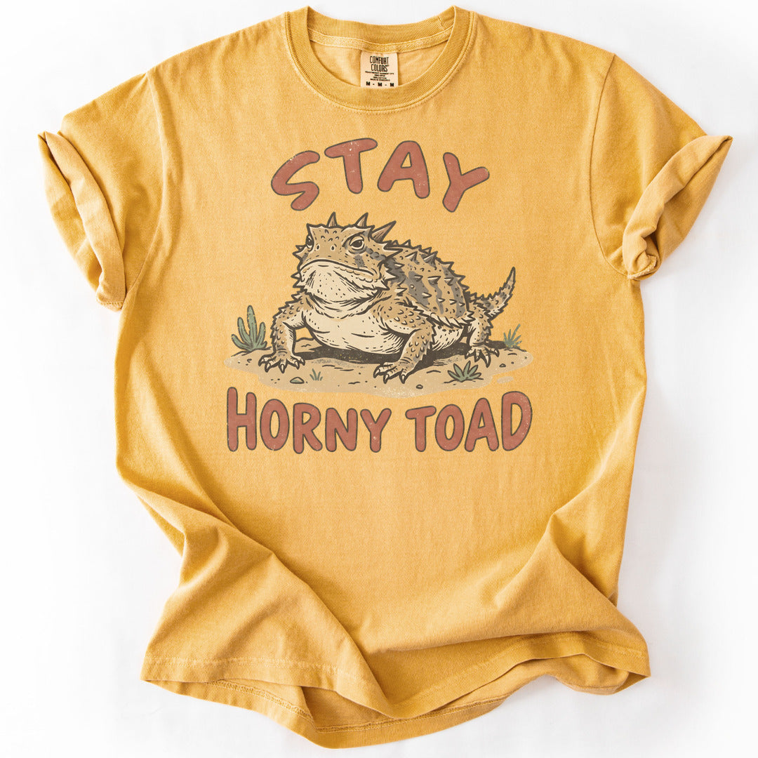Stay Horny Toad Premium - Mustard