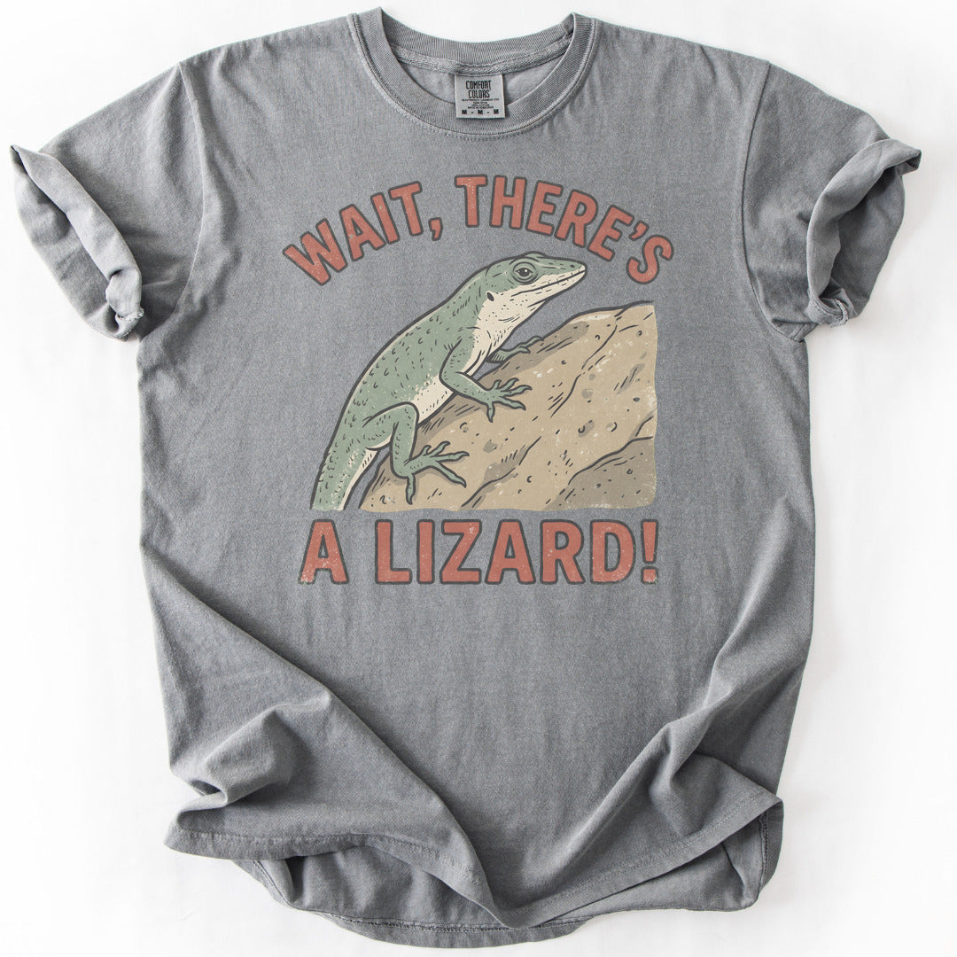 Wait, There's a Lizard! II Premium - Grey