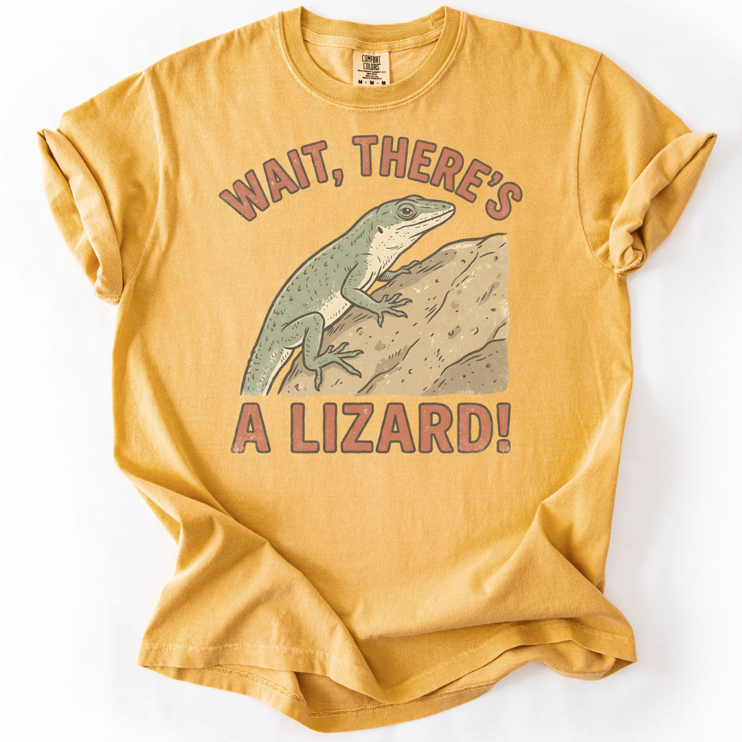 Wait, There's a Lizard! II Premium - Mustard