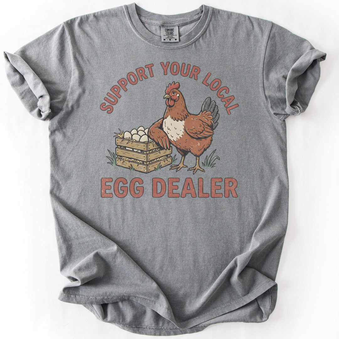 Support Your Local Egg Dealer Premium - Grey