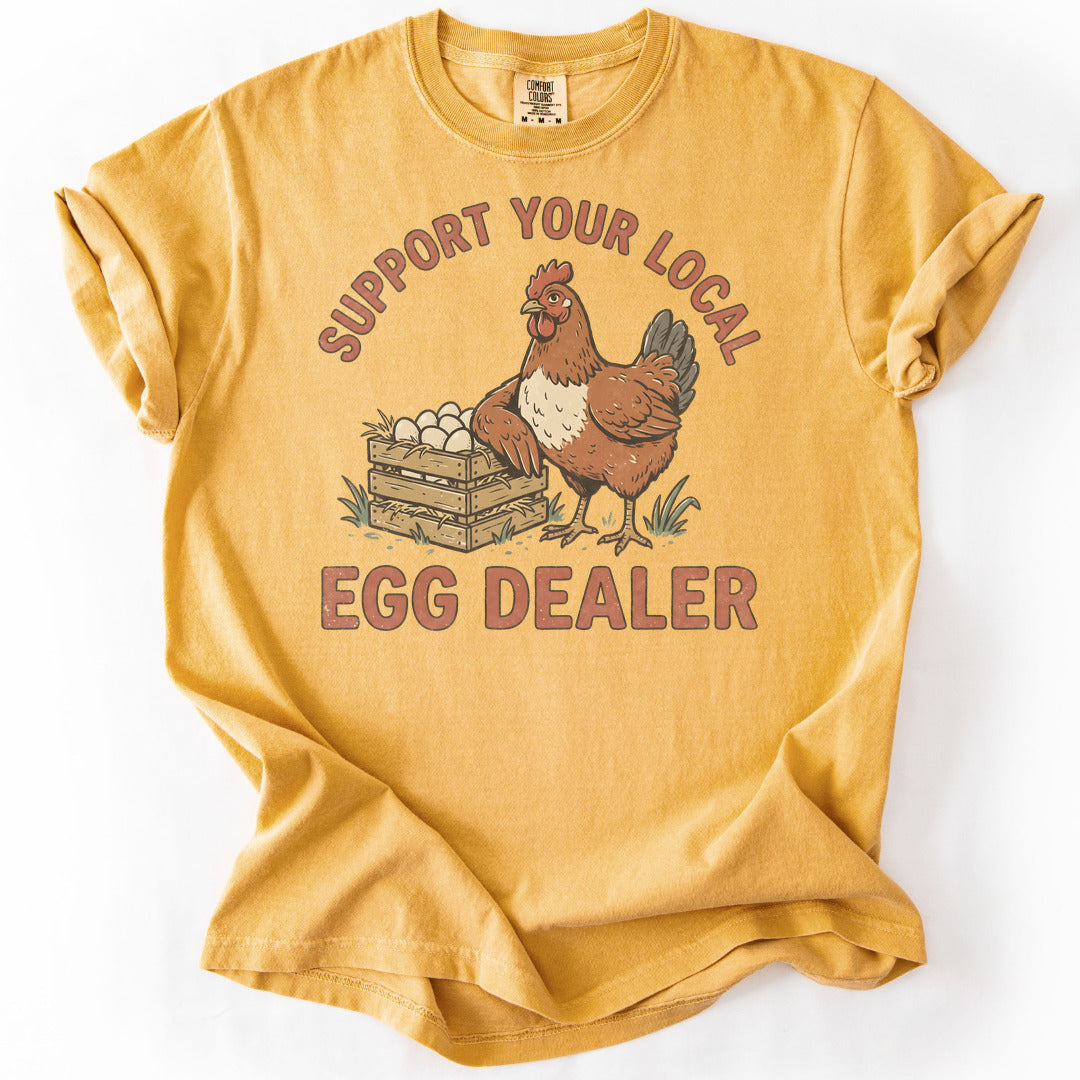 Support Your Local Egg Dealer Premium - Mustard
