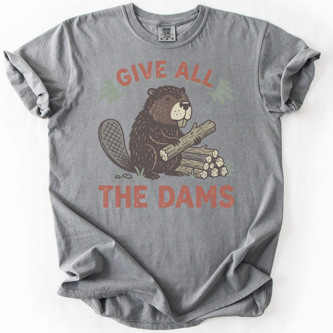 Give All The Dams Premium - Grey