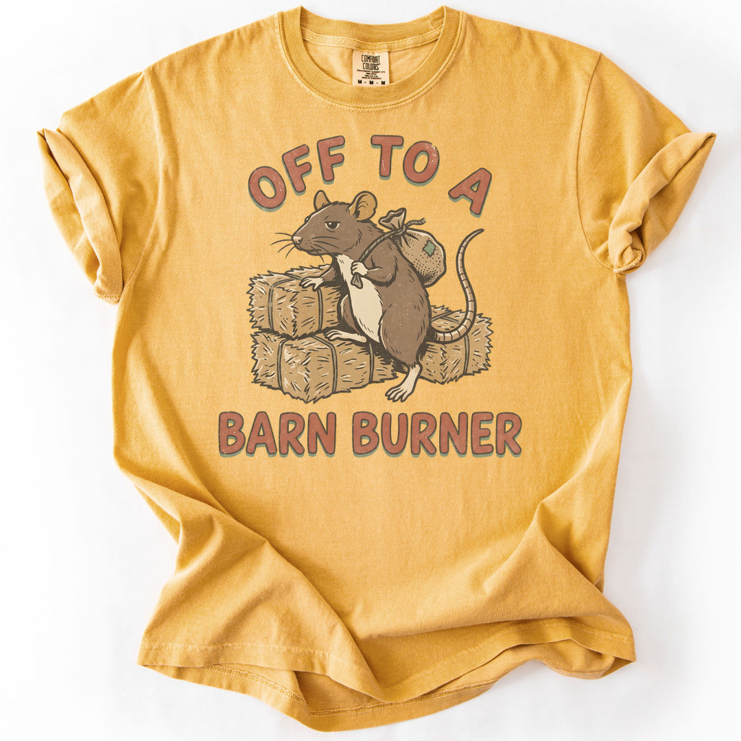Off To A Barn Burner II Premium - Mustard