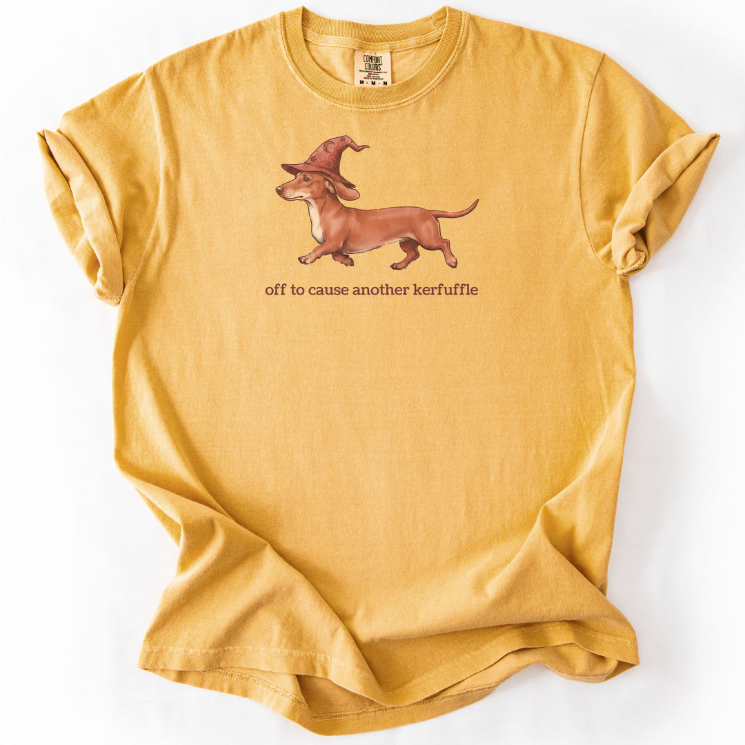 Off to Cause Another Kerfuffle Retro Premium - Mustard