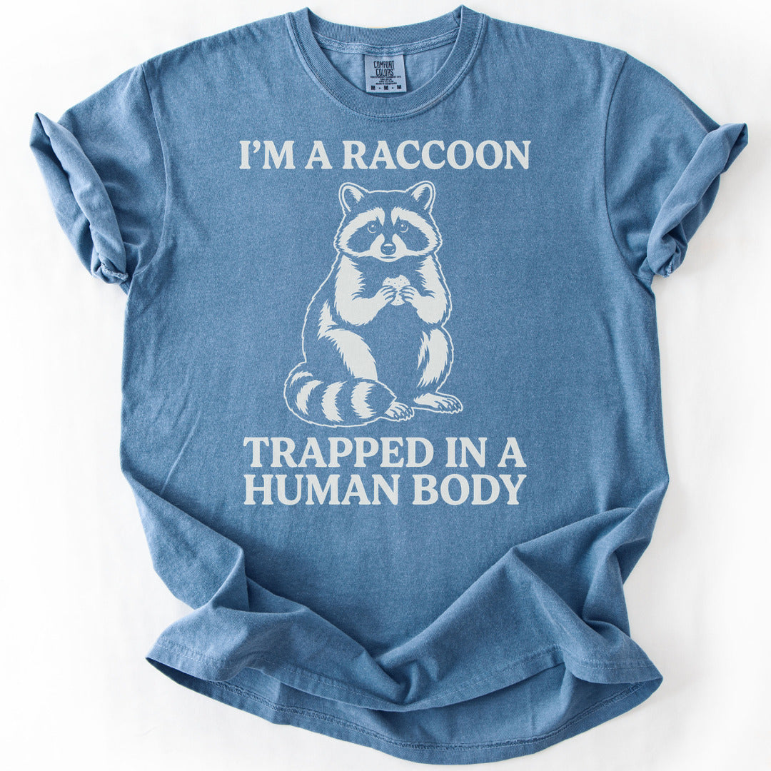 I'm a Raccoon Trapped in a Human Body Premium - Blue Jean