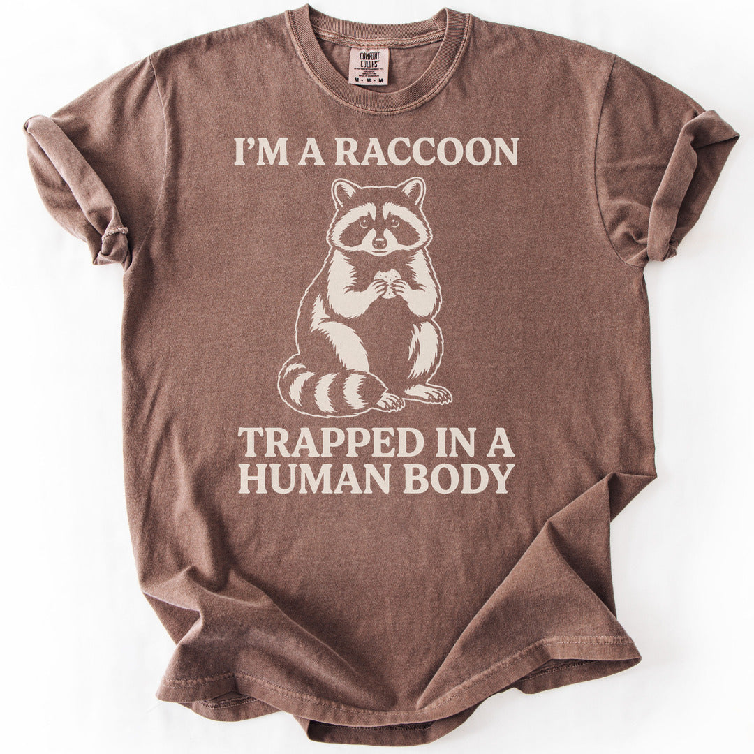 I'm a Raccoon Trapped in a Human Body Premium - Espresso
