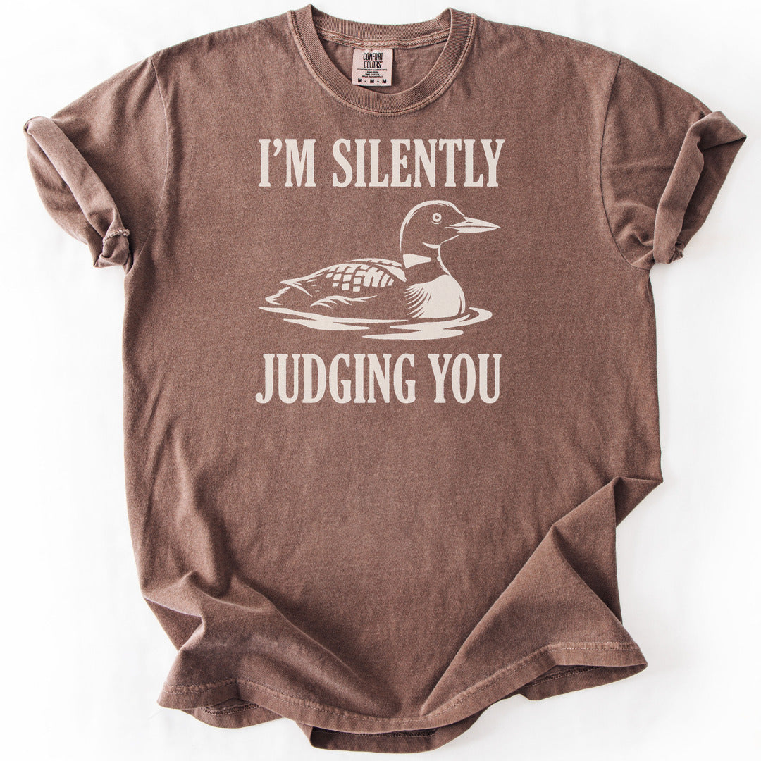 I'm Silently Judging You Premium - Espresso