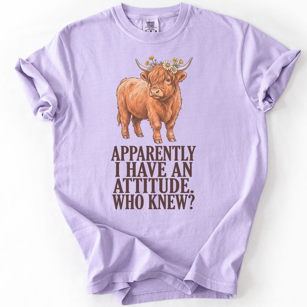 Apparently I Have An Attitude. Who Knew? Premium - Orchid