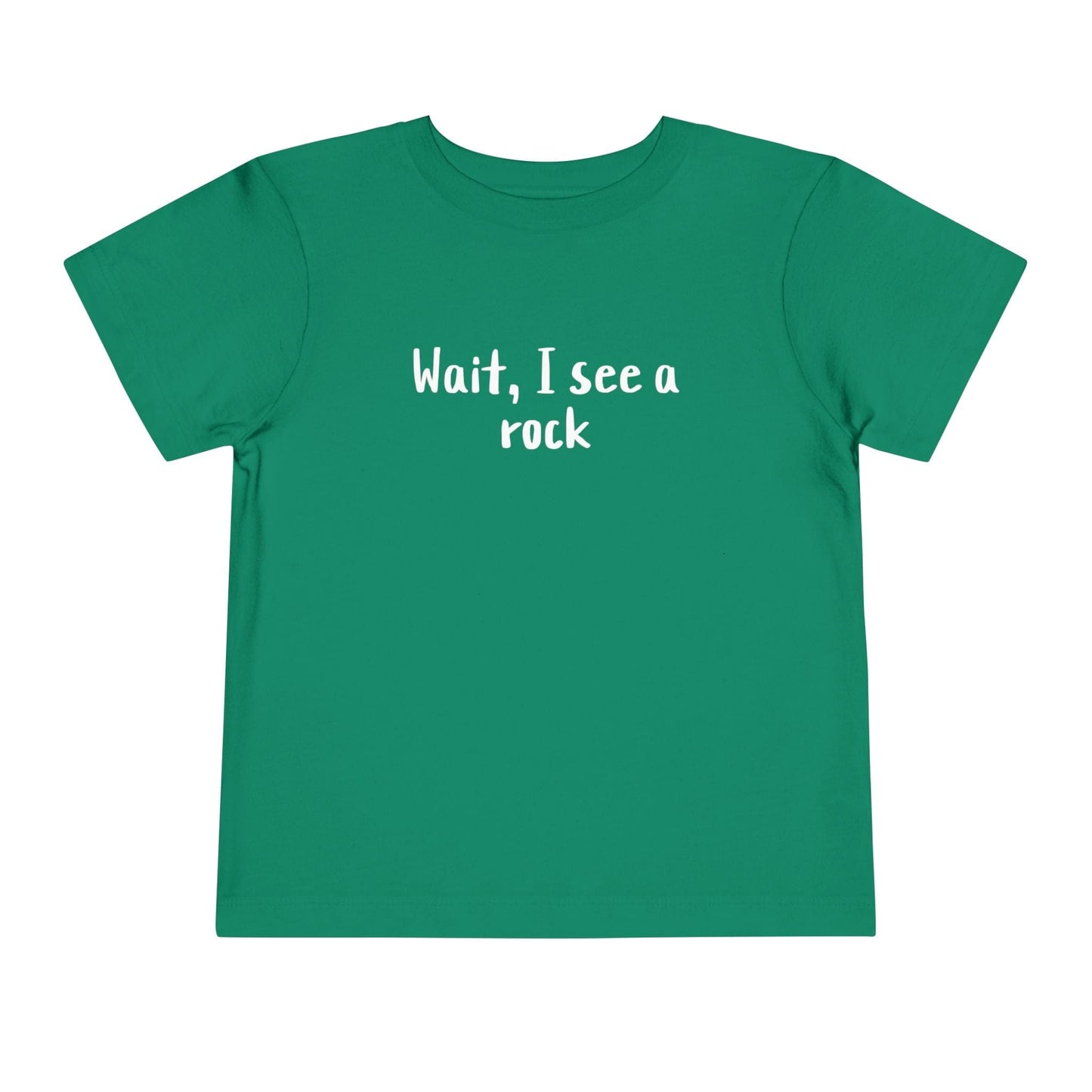 Kids clothes Kelly / 2T Wait I See A Rock Premium Toddler T-Shirt