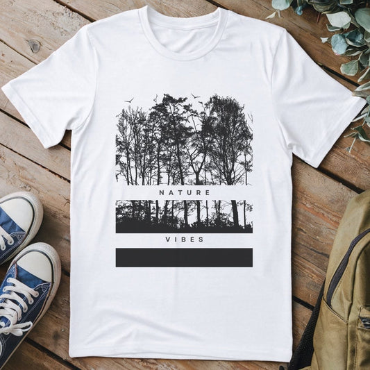 T-Shirt White / S Nature Vibes T-Shirt
