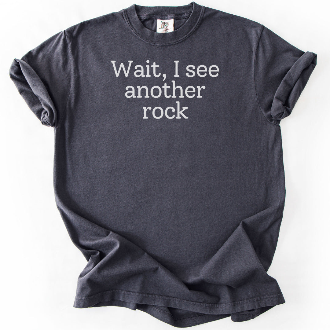 Wait, I See Another Rock Premium - Graphite