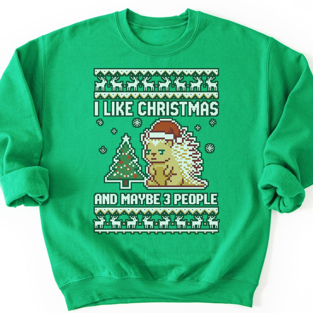 Maybe 3 People Sweatshirt - Irish Green