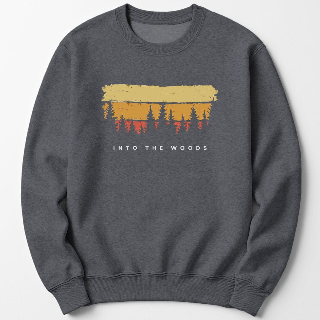 Sweatshirt Dark Heather / S Into the Woods Sunset Sweatshirt