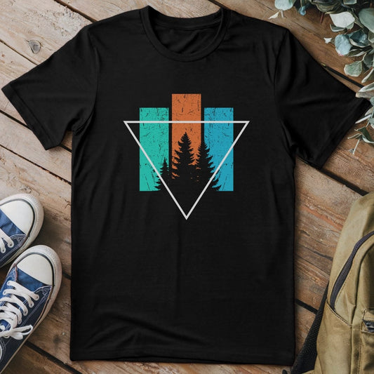 T-Shirt Black / S Nature Triangle T-Shirt