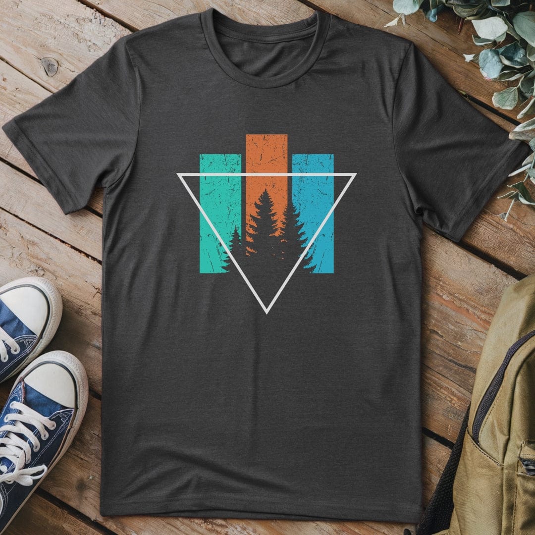 T-Shirt Dark Heather / S Nature Triangle T-Shirt