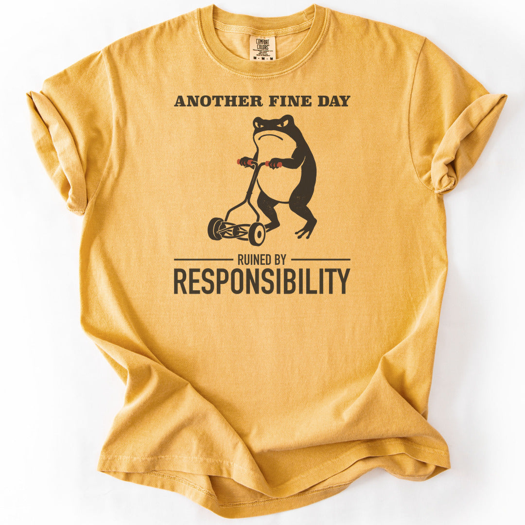 Ruined by Responsibility Premium - Mustard