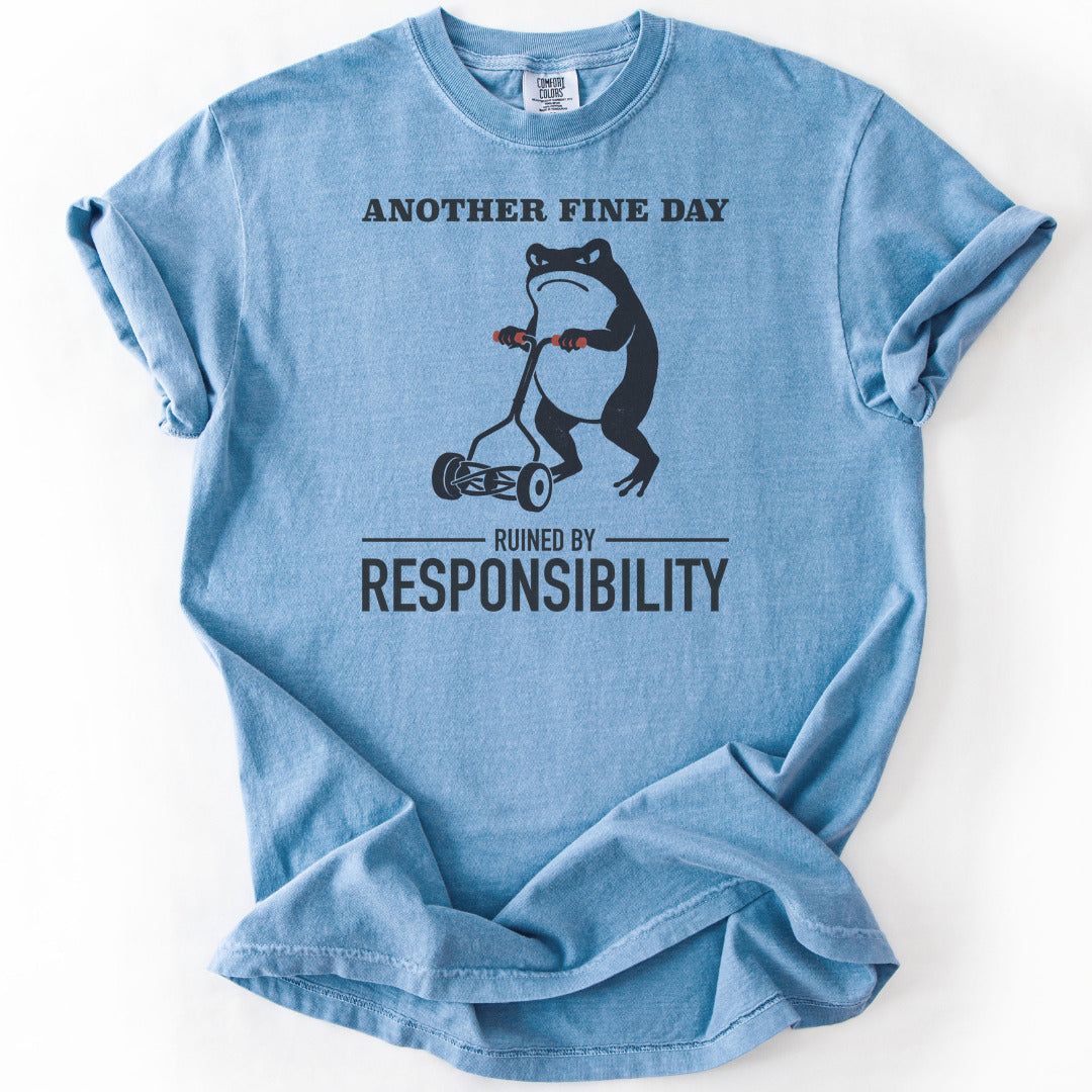 Ruined by Responsibility Premium - Washed Denim