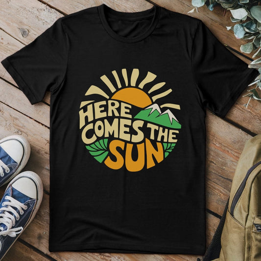 T-Shirt Black / S Here comes the Sun T-Shirt