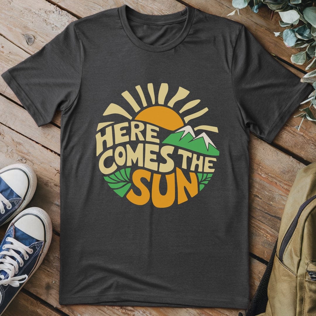 T-Shirt Dark Heather / S Here comes the Sun T-Shirt