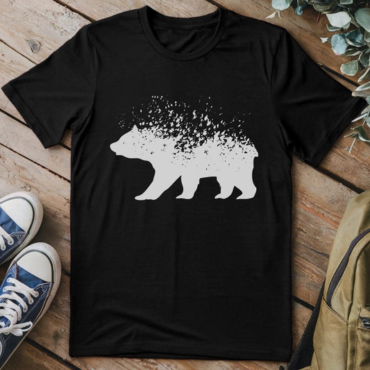 T-Shirt Black / S Bear Dissolve T-Shirt