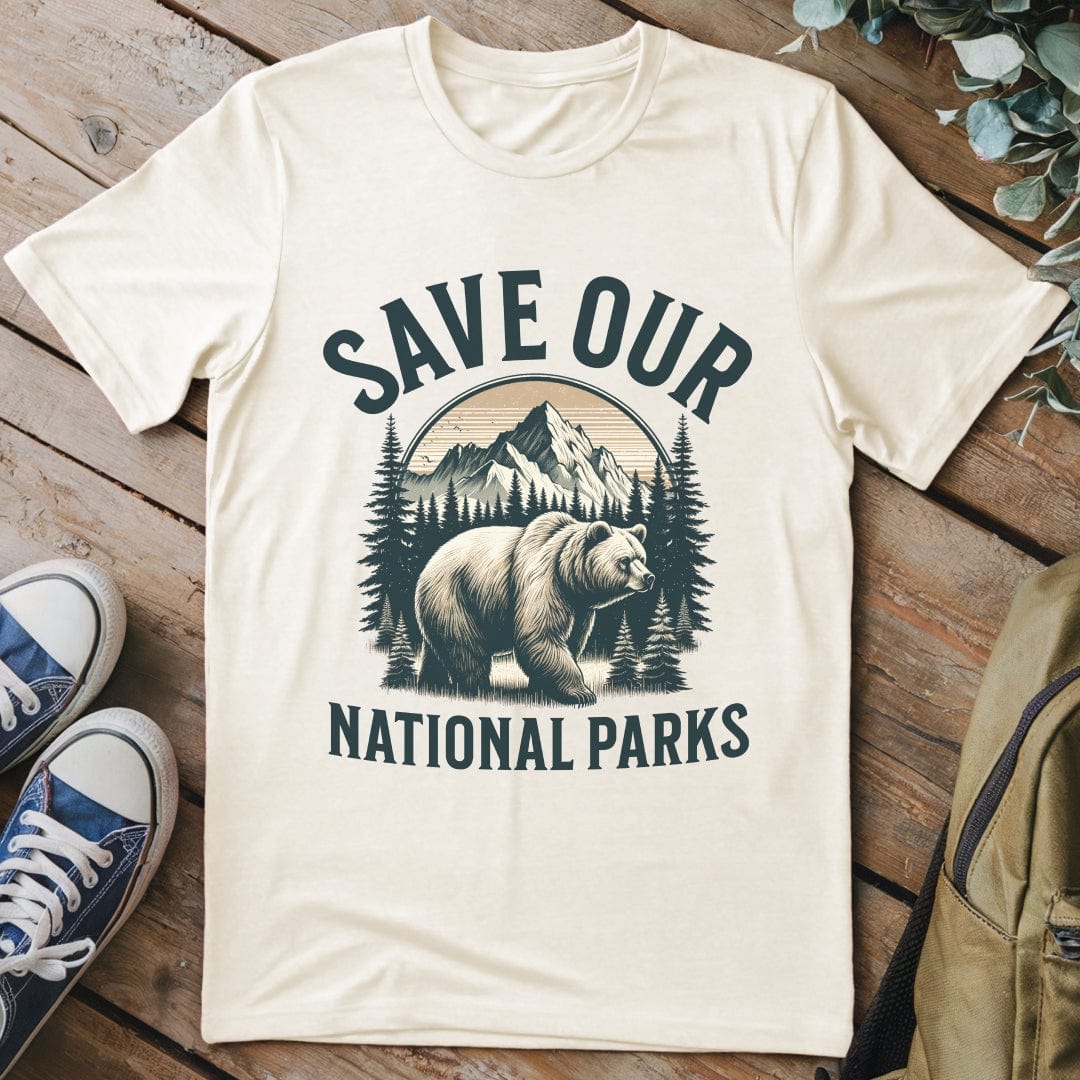 T-Shirt Natural / S Save Our National Parks T-Shirt