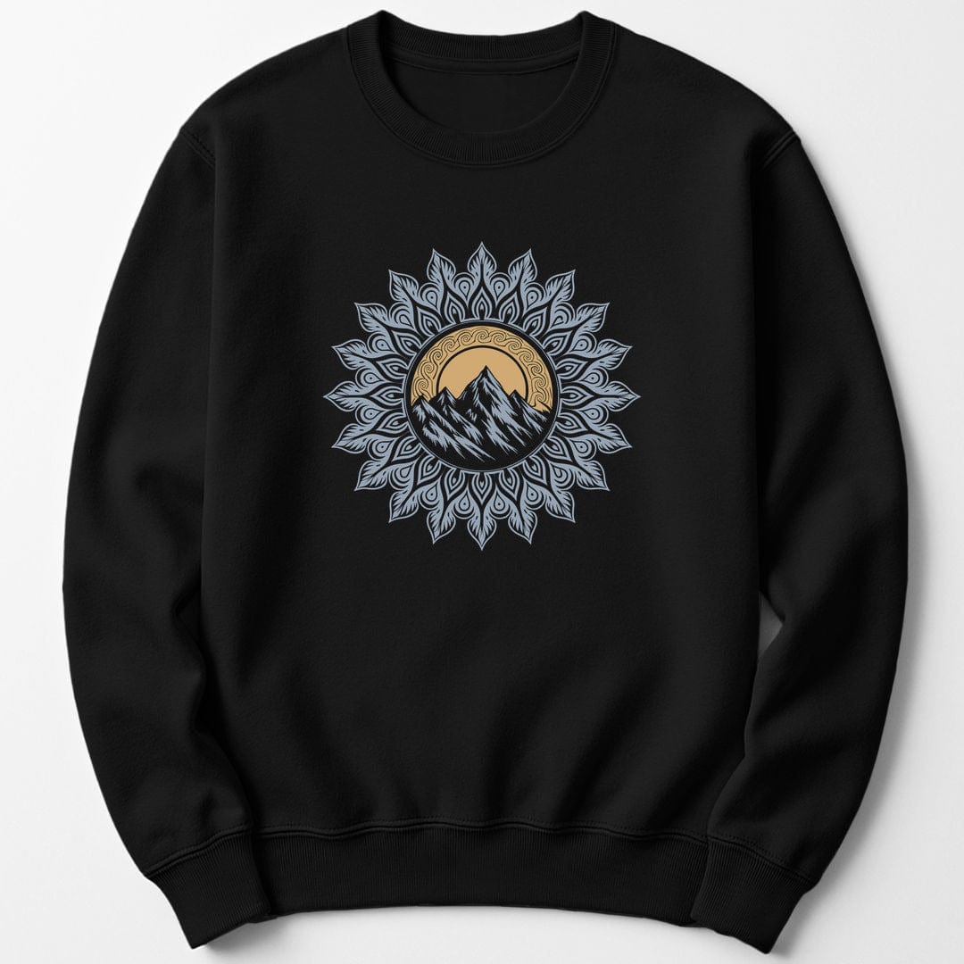 Sweatshirt Black / S Mountain Mandala Sweatshirt
