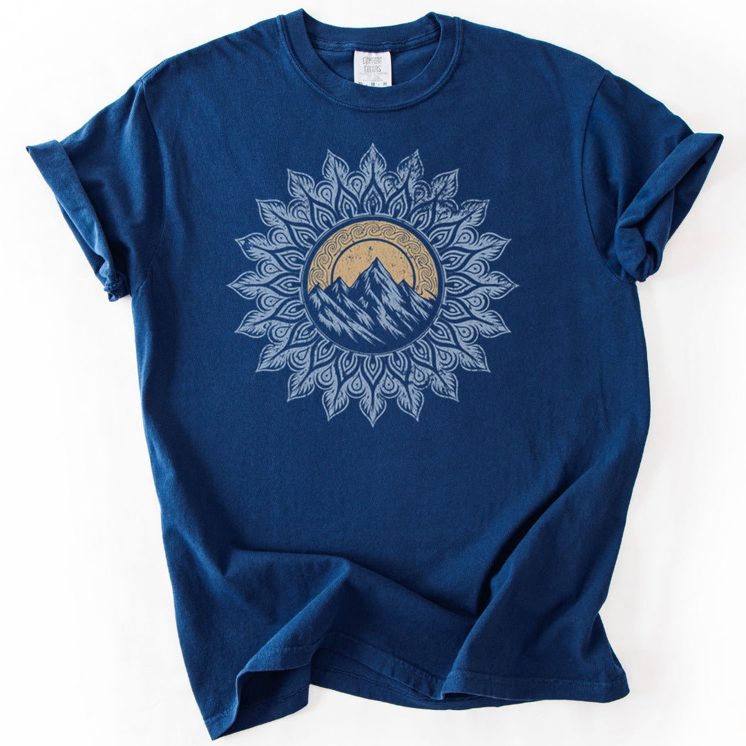 Mountain Mandala Premium - True Navy