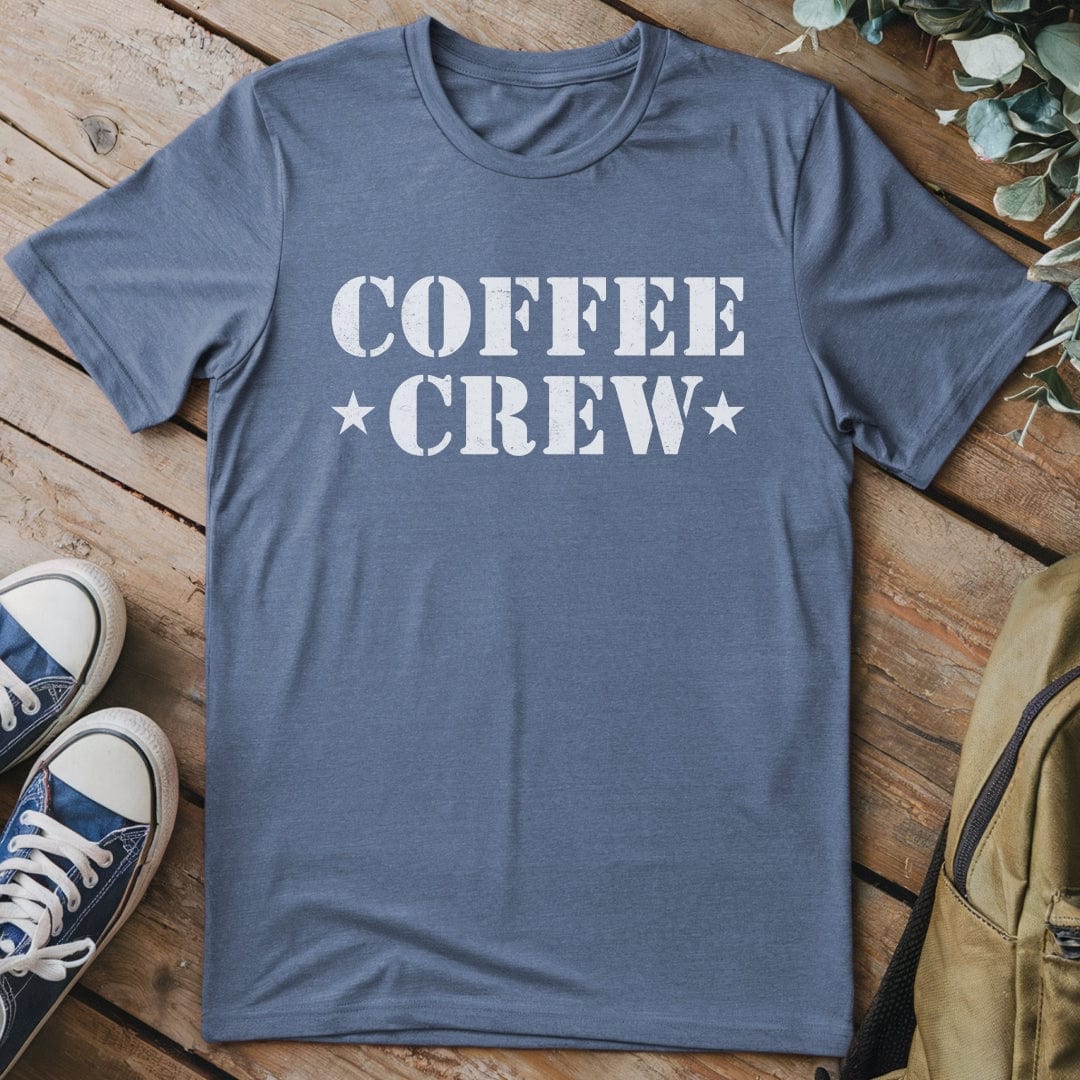 T-Shirt Heather Indigo / S Coffee Crew T-Shirt