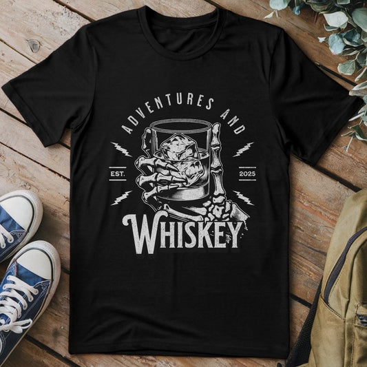 T-Shirt Adventures And Whiskey T-Shirt