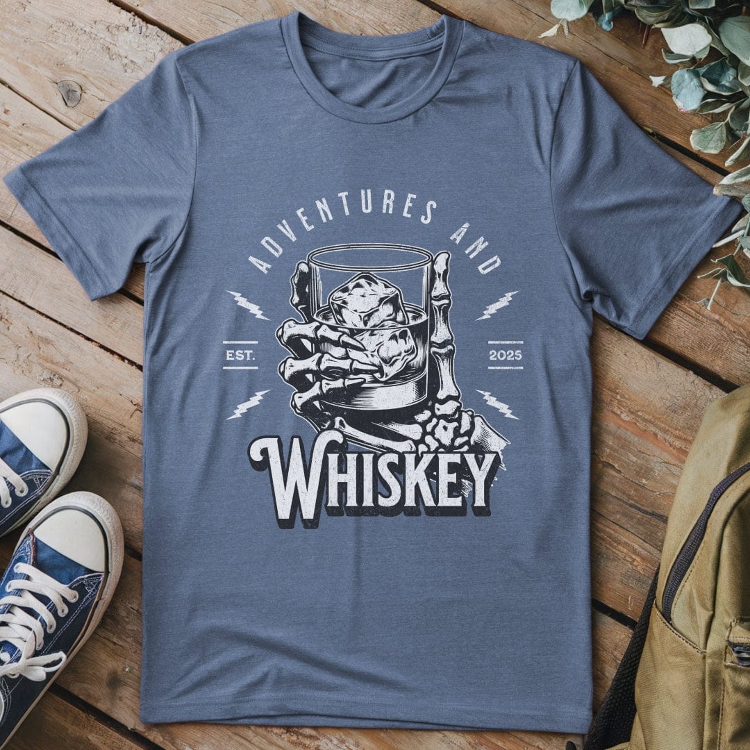 T-Shirt Adventures And Whiskey T-Shirt