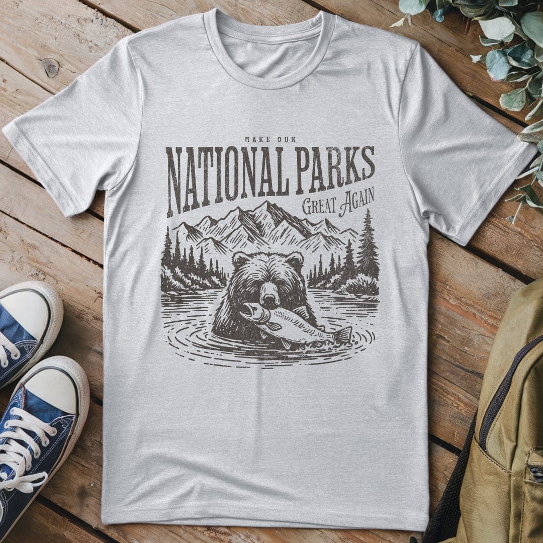 T-Shirt Sport Grey / S Make The National Parks Great Again T-Shirt