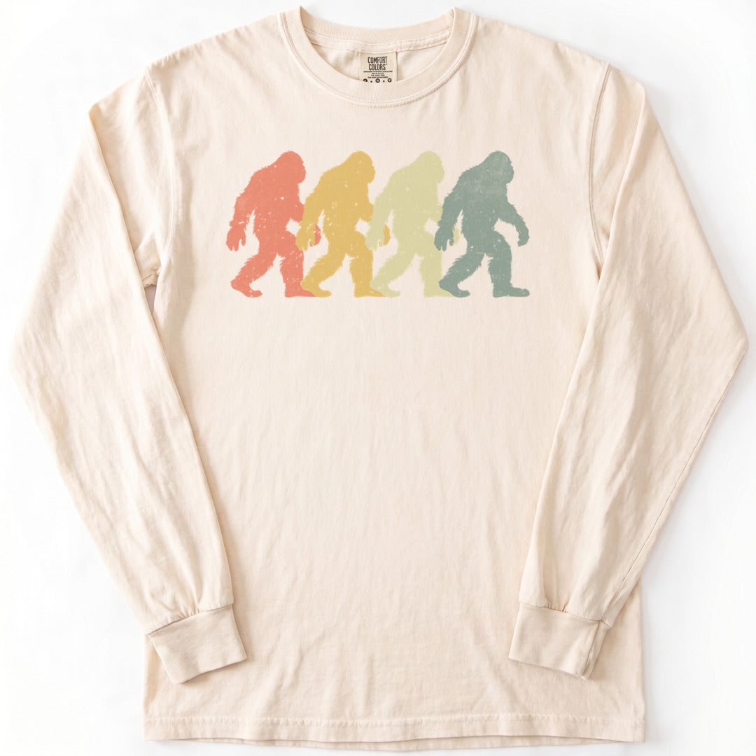 Walkin’ with Legends Bigfoot Premium LS - Comfort Colors garment-dyed long sleeve in Ivory from Summit Soul