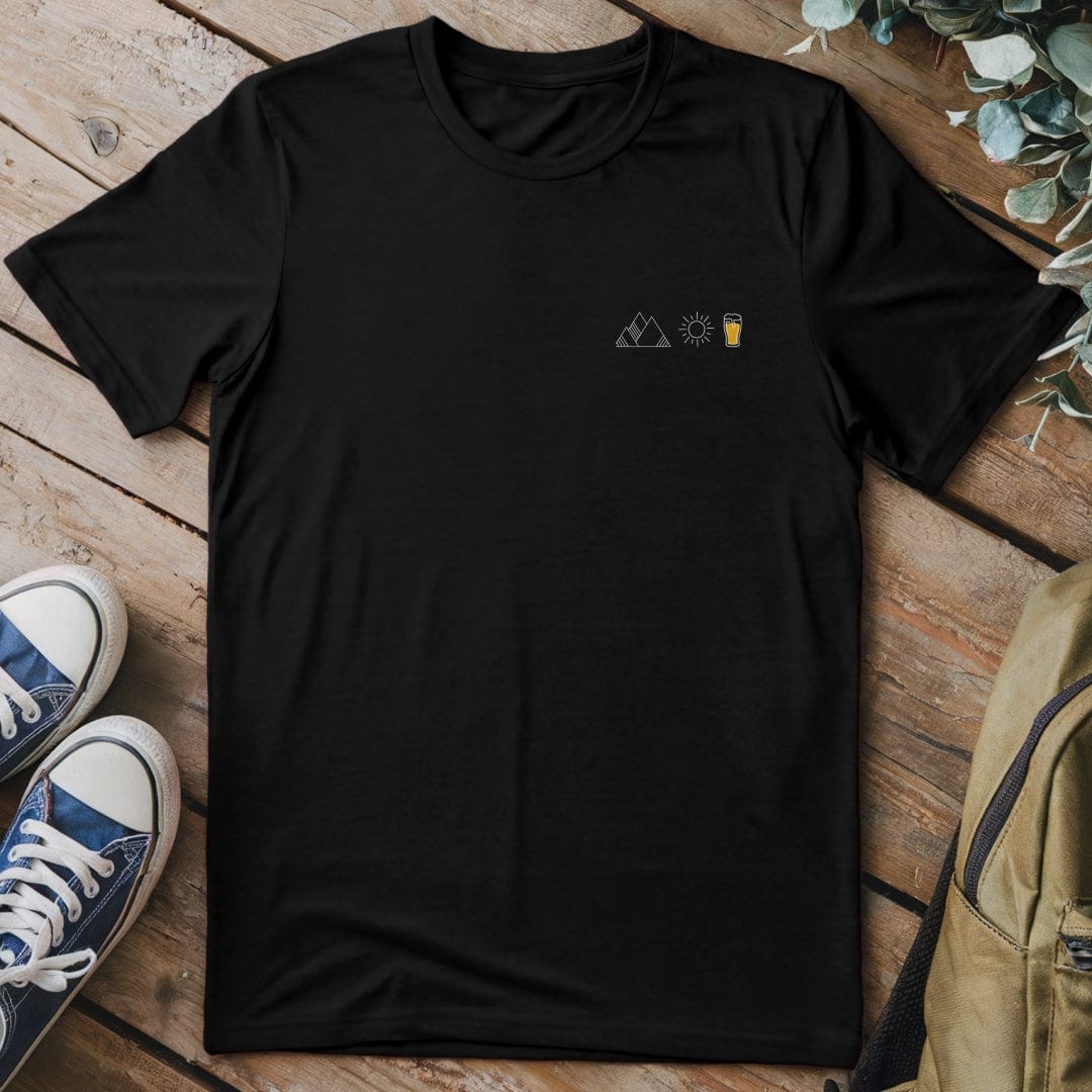T-Shirt Black / S Mountain Sun Beer 2 T-Shirt