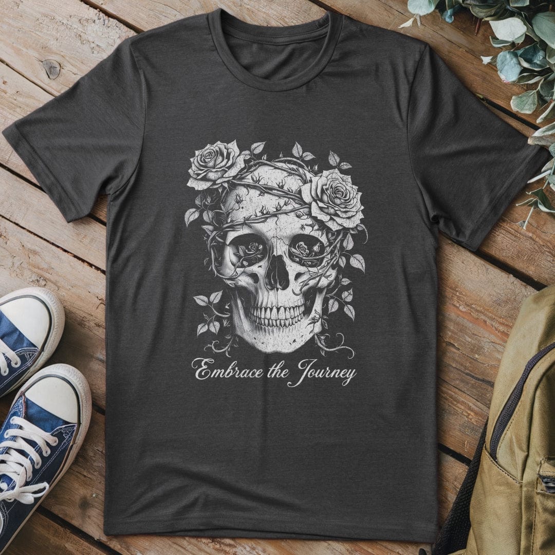 T-Shirt Dark Heather / S Embrace the Journey T-Shirt