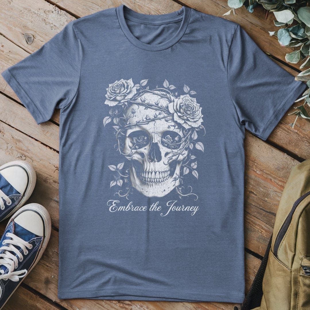 T-Shirt Heather Indigo / S Embrace the Journey T-Shirt
