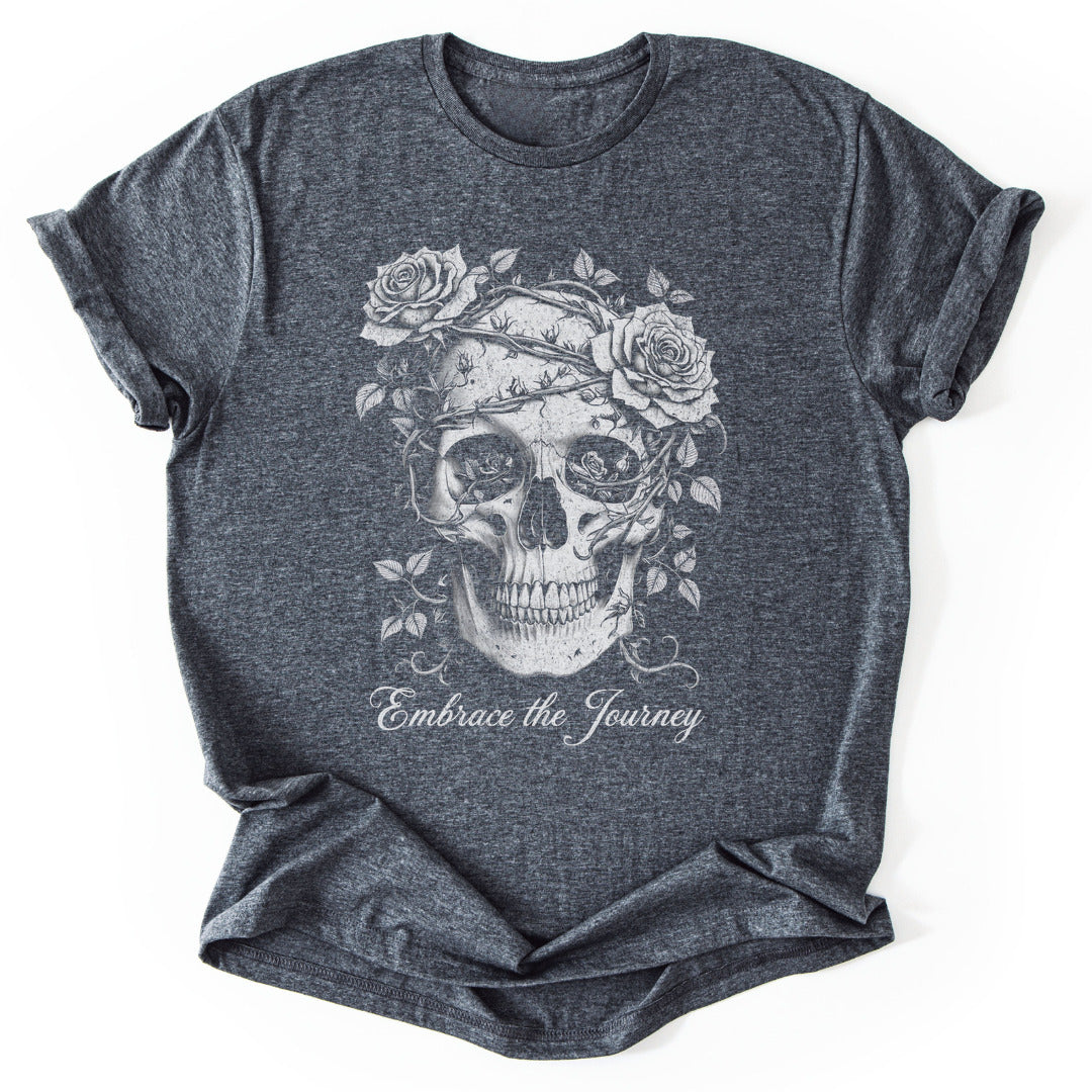 T-Shirt Dark Heather / S Embrace the Journey T-Shirt